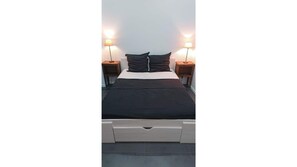 2 Schlafzimmer, Schreibtisch, kostenloses WLAN, Bettwäsche