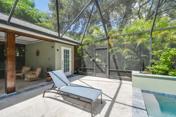 Àrea exterior de l'allotjament