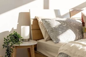 2 chambres, fer et planche Ă repasser, Wi-Fi, draps fournis