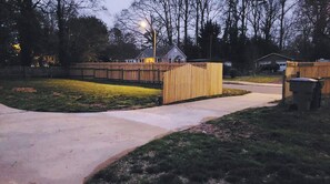 Enceinte de l’hébergement