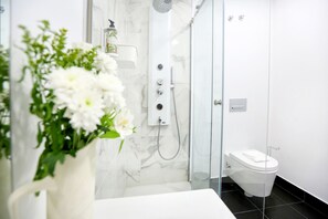 Dusche, Handtücher