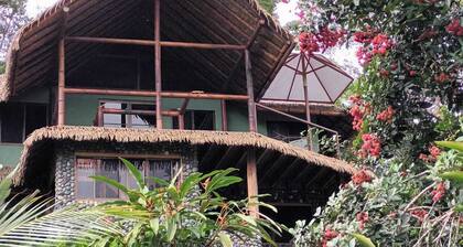 Luxury rainforest villa with private waterfalls - 10 minutes beach