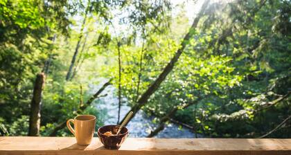 Experience Glamping on a budget!! Self contained, quiet, romantic, swim, fish,