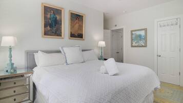 4 bedrooms, iron/ironing board, travel cot, WiFi