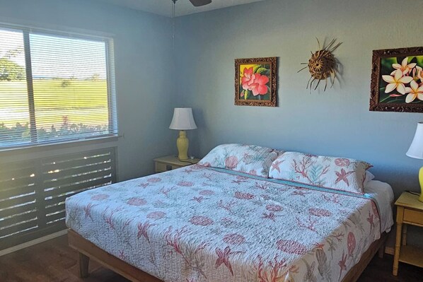 Desk, WiFi, bed sheets