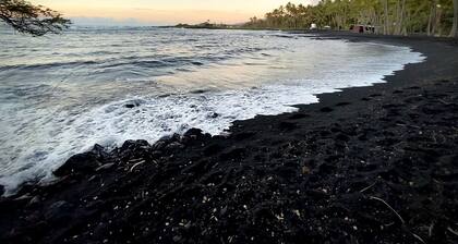 #70 Pog`s Place Pahala at Black Sand Beach, Punalu