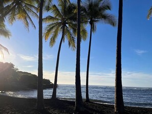 Beach nearby - #04 Black Sand Beach Condo | 0 Bed, 1 Bath (Pahala)