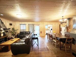 Cabana econômica (C) | Área de estar