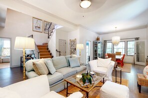 TV, fireplace, DVD player