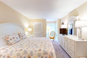 1 bedroom, iron/ironing board, free WiFi, bed sheets