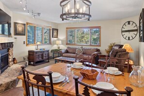 Dining Table. Living Room.