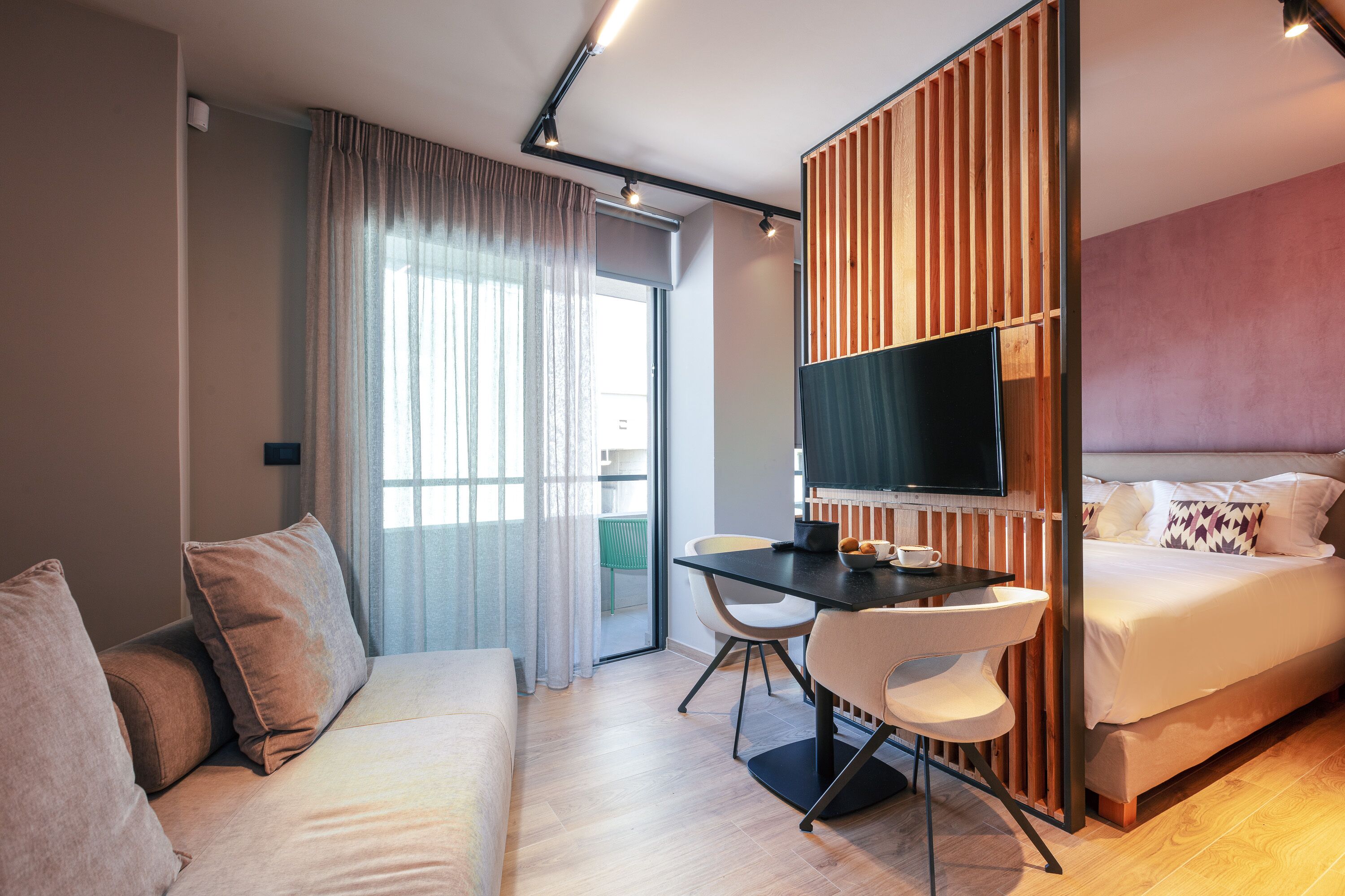 Classic-Doppelzimmer | Wohnbereich | Flachbildfernseher