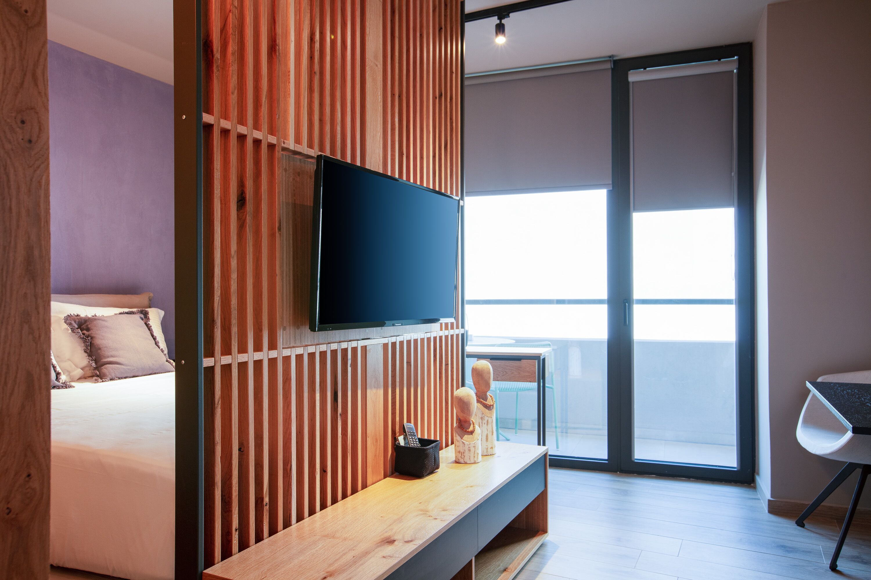 Comfort Double or Twin Room | Living area | Flat-screen TV
