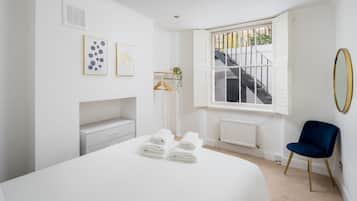 Appartement, 2 slaapkamers, patio | 2 slaapkamers, een strijkplank/strijkijzer, gratis wifi, beddengoed