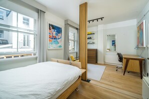 Appartement, 1 chambre | Coin séjour