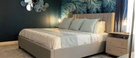 2 bedrooms, desk, iron/ironing board, free WiFi