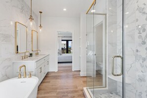 Badekar, håndklæder