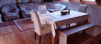 Apartment mit Balkon und Sauna