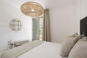 1 slaapkamer, een strijkplank/strijkijzer, wifi, beddengoed
