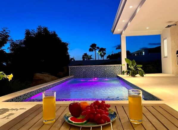 Alberca al aire libre