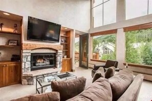 TV, DVD player, offices