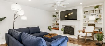 Spacious Ranch with Movie Room, Ping Pong, Putting Green, and Private Yard