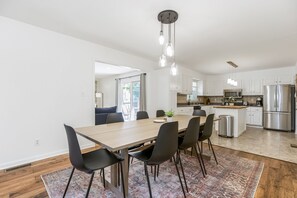 Dining - Spacious Ranch with Movie Room, Ping Pong, Putting Green, and Private Yard (Olathe)