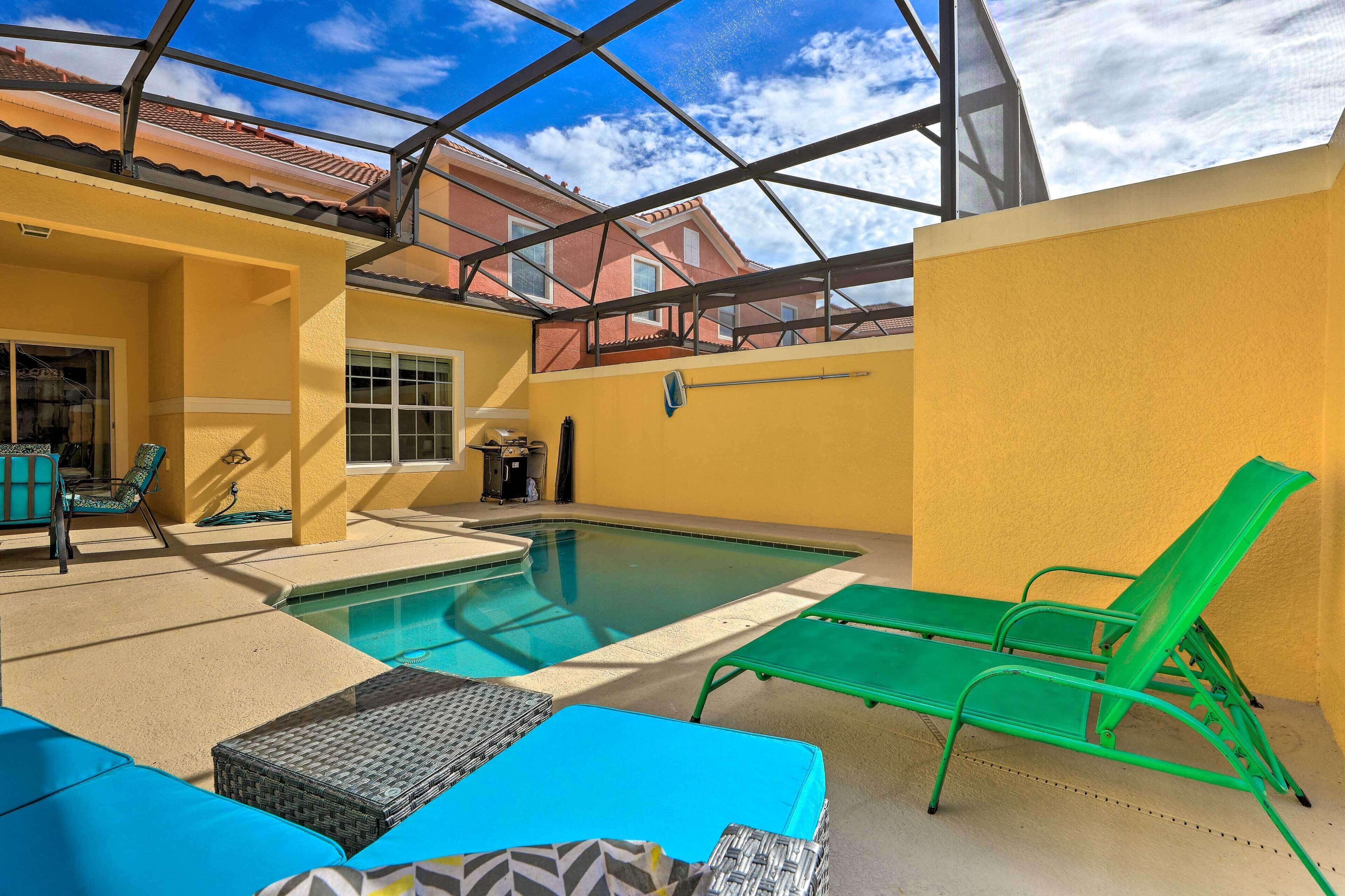 Una piscina climatizada