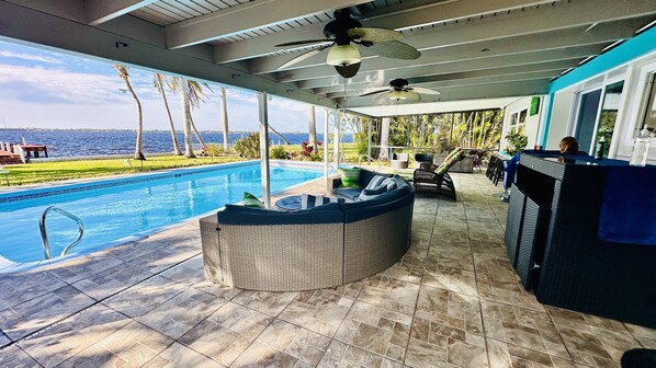 Außenpool, beheizter Pool