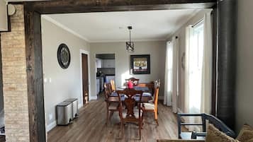 Smart TV, DVD player, books