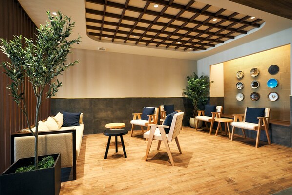 Sala de estar en el lobby