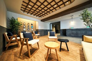 Sala de estar en el lobby