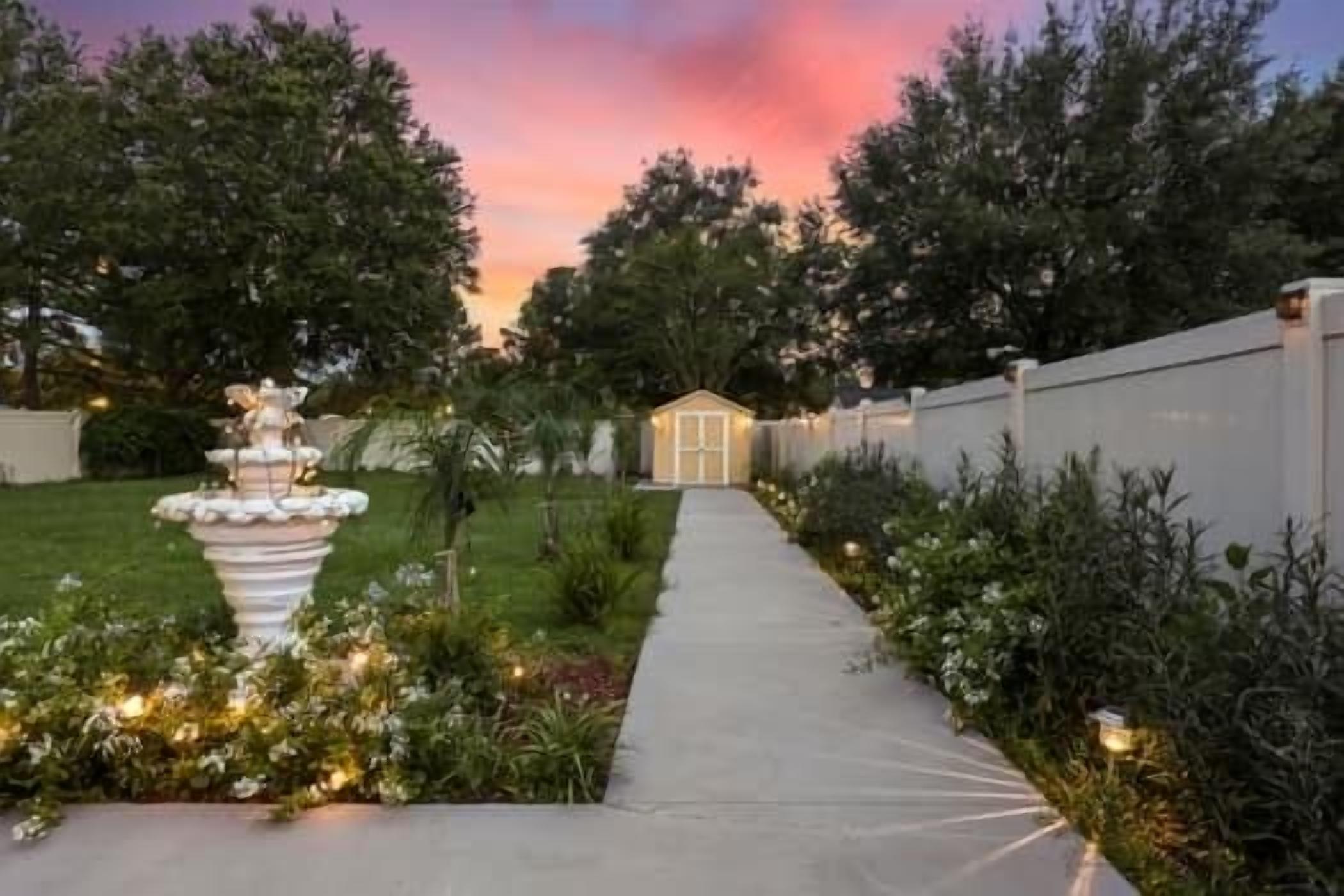 Enceinte de l’hébergement