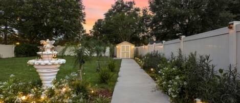 Enceinte de l’hébergement