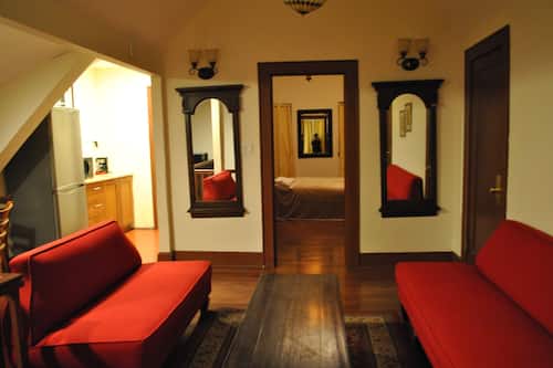 Interior entrance