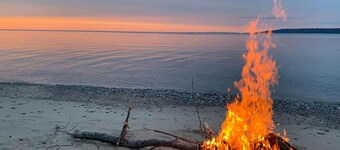 Point Iroquois Beach Cabin- On Lake Superior