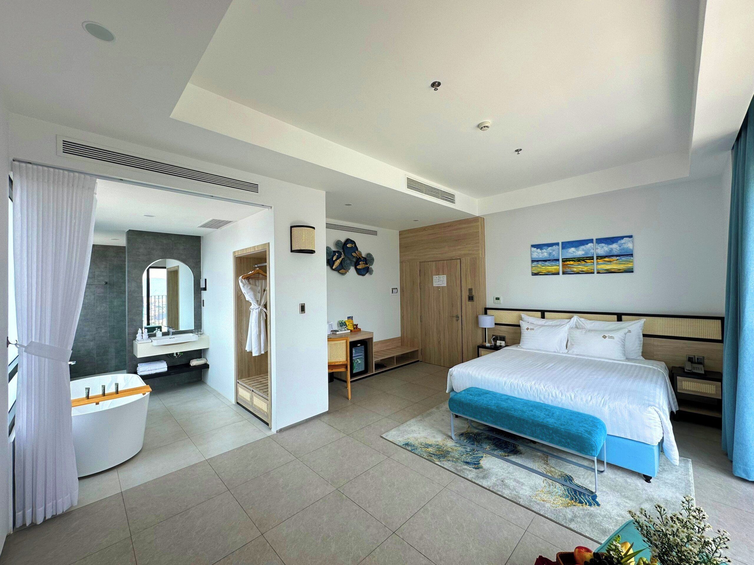 스위트, 시내 전망 | 고급 침구, 무료 미니바 품목, 객실 내 금고, 책상