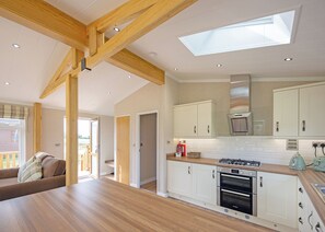 Fridge, oven, stovetop, toaster