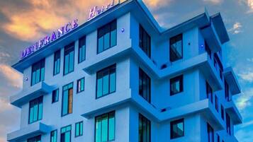 Fachada de la propiedad