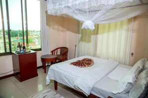 Standard Room | Blackout drapes, free WiFi, bed sheets - Denfrance Hotel (Dar es Salaam)