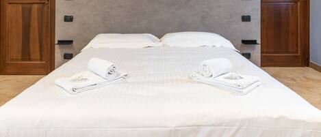 1 室のベッドルーム、WiFi (無料)、ベッドシーツ、車椅子でアクセスできる設備