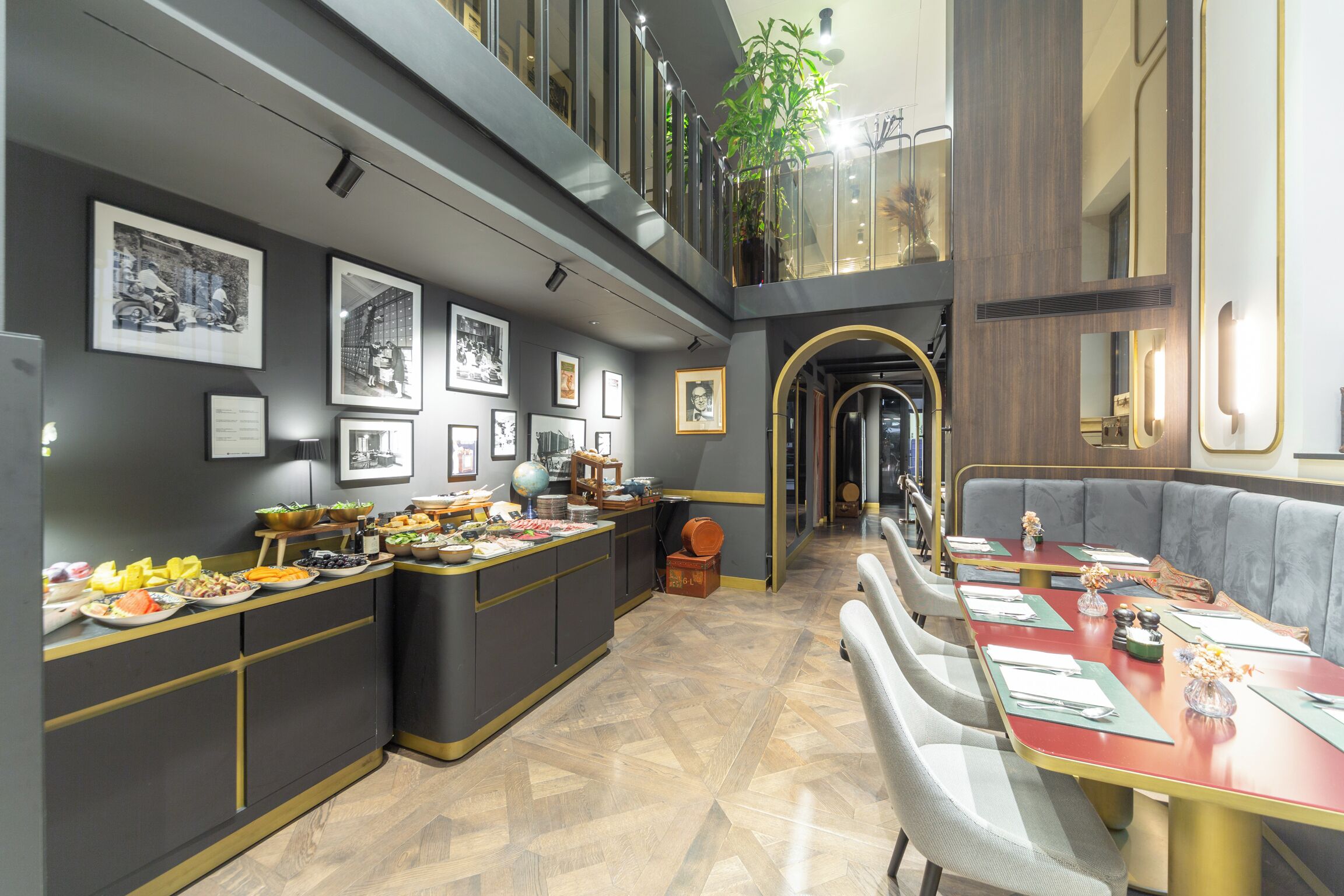 Daily buffet breakfast (EUR 30 per person)