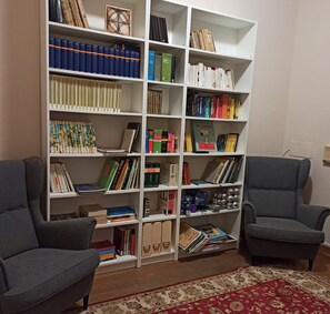 Living area - Paradise Rooms (Genoa)