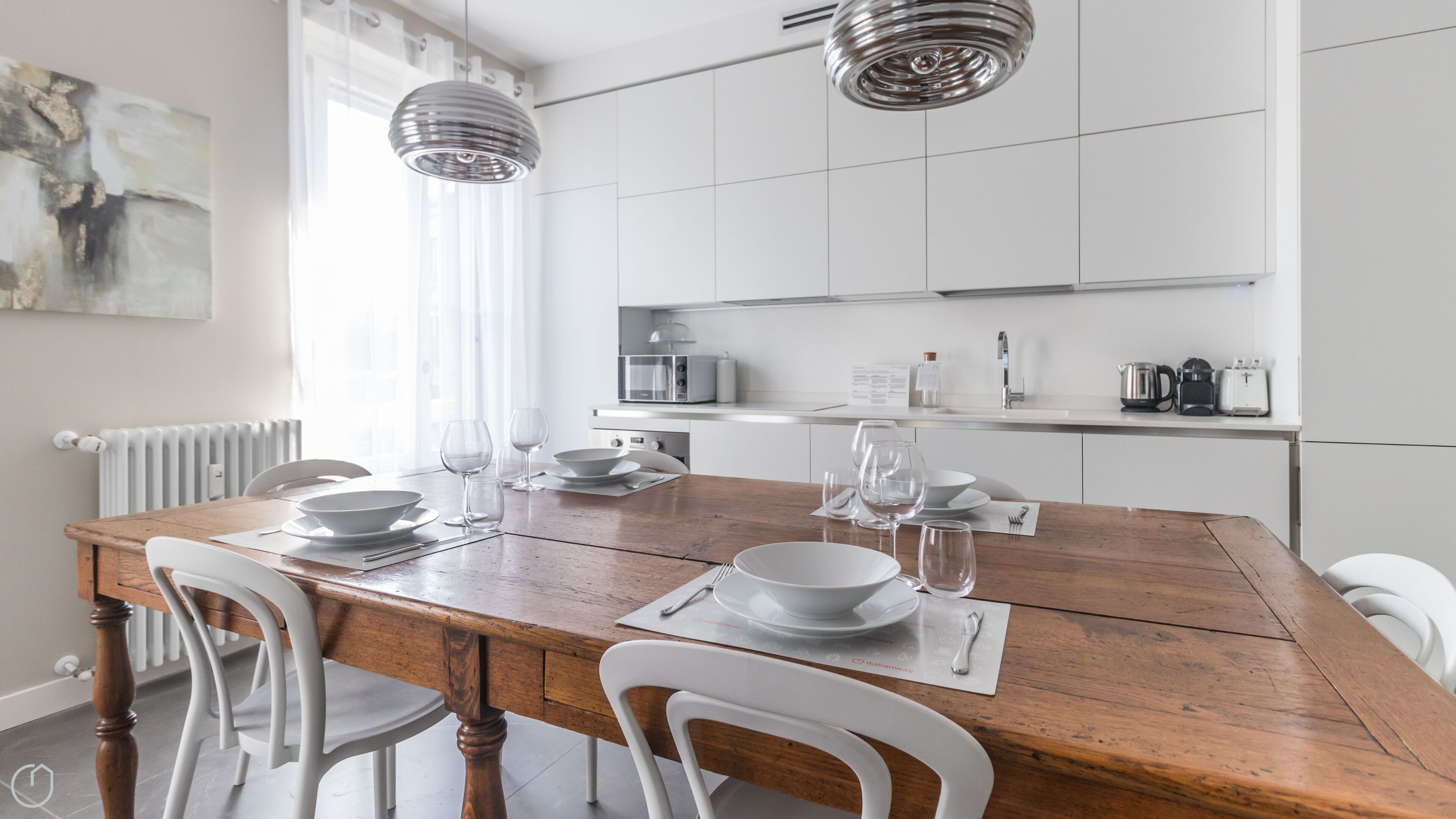 Apartamento (1 Bedroom) | Cozinha americana privada | Micro-ondas, fogão, cooktop, lava-louças