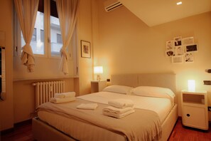 アパートメント (1 Bedroom) | 1 室のベッドルーム、ノートパソコン用作業スペース、アイロン / アイロン台、ベビーベッド