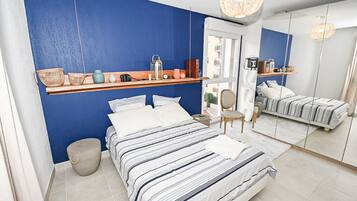 1 bedroom, iron/ironing board, free WiFi, bed sheets