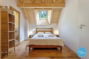 3 habitaciones y ropa de cama 