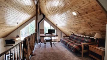 TV, DVD player, offices