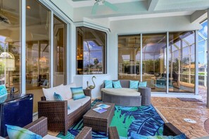 House, 5 Bedrooms | Balcony - Woodbine Ct. 1870, Marco Island Vacation Rental 5 Bedroom Home by Redawning (Marco Island)