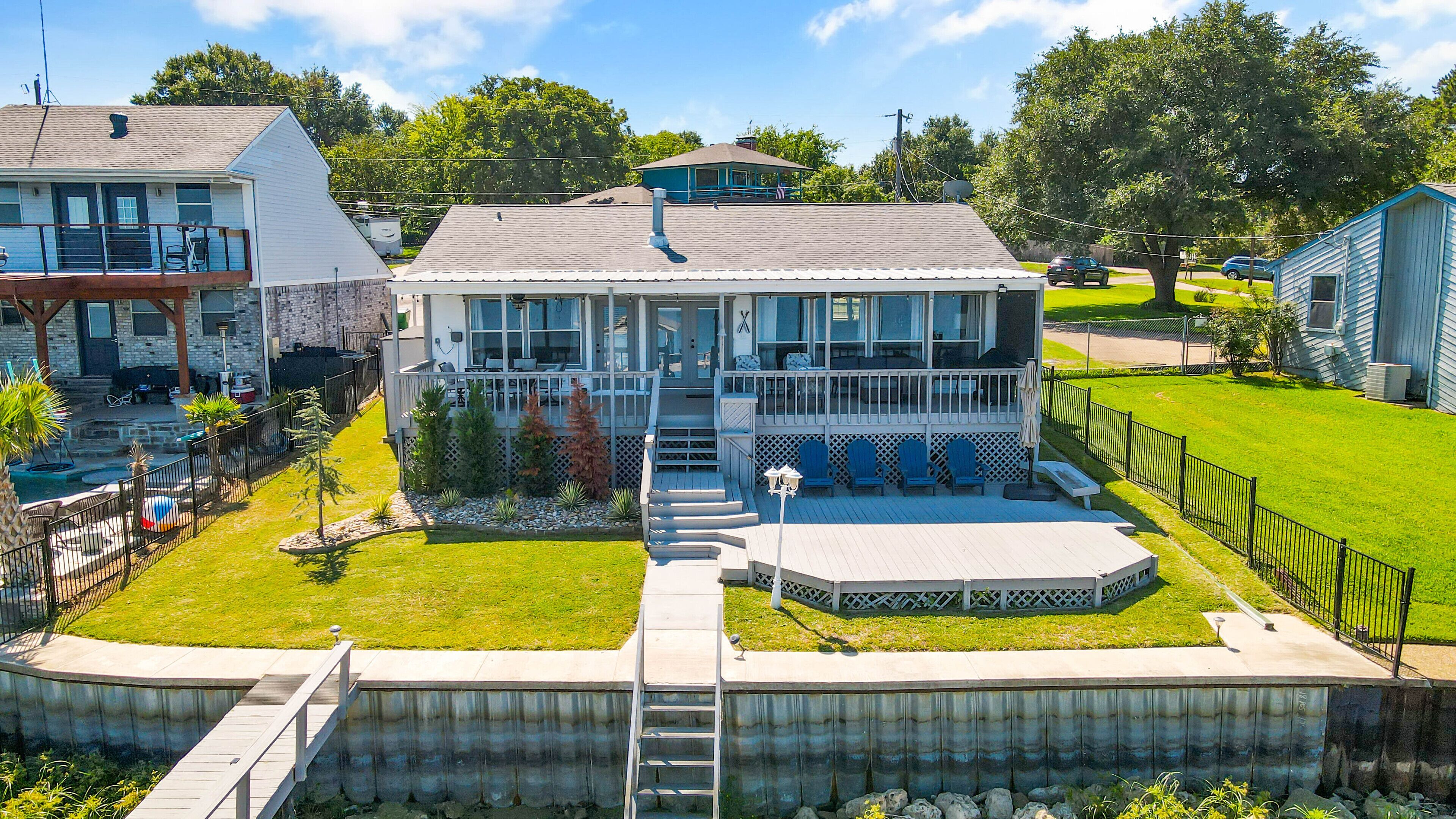 Frog landing: a waterfront lake house you can call Home.